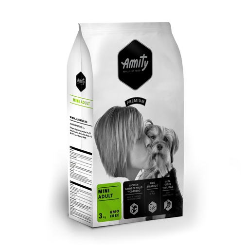 [04PE003000.0006.0096] AMITY DOG PREMIUM MINI ADULT CHICKEN&LAMB 2KG 